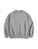 Ceekoo Cotton Tooling Retro Drop-Shoulder Round Neck Men's Sweater