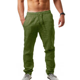 Ceekoo Men's Linen Pants