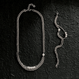 Ceekoo PEARL DOUBLE LAYER CHAIN NECKLACE