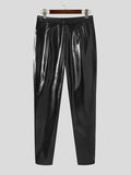 Ceekoo Mens Sexy Skinny PU Leather Pants