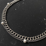 Ceekoo DOUBLE LAYER PEARL CHAIN NECKLACE