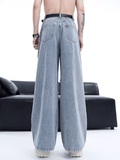 Ceekoo High Street Wide-Leg Pearl Jeans