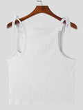 Ceekoo Mens Deconstructed Solid Knot Tank