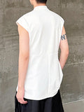 Ceekoo Mens New Chinese Style Stand Collar Tank