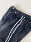 Ceekoo Track Super Wide Jeans 2Color