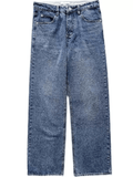 Ceekoo Korean Version Of The Ins Straight Jeans