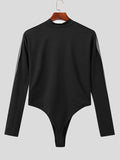 Ceekoo Mens Mesh Patchwork See Through Bodysuit