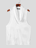 Ceekoo Mens Fashion Lace Dual-Collar U-Neck Tank