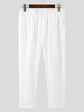 Ceekoo Men's Sexy Casual Cotton Linen Pants