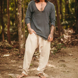 Ceekoo Linen Minimalist Pants