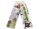 Ceekoo  -   Y2K Streetwear Sweatpants Men Women Harajuku Hip Hop Cartoon Graffiti Design Graphic Printed Trousers Gothic Casual Baggy Pants