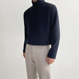 Ceekoo Cotton Turtleneck Bottoming Shirt