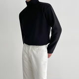 Ceekoo Cotton Turtleneck Bottoming Shirt