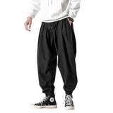 Ceekoo  Men's Black Pants Hip Hop Streetwear Fashion Jogger Harem Trousers Man Casual Sweatpants Male Pants Big Size 5XL