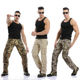 Ceekoo  Hot sale free shipping men cargo pants camouflage  trousers military pants for man 7 colors