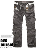 Ceekoo  Hot sale free shipping men cargo pants camouflage  trousers military pants for man 7 colors