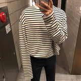 Ceekoo Loose Striped Shirt