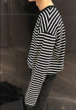 Ceekoo Loose Striped Shirt