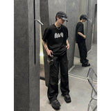 Ceekoo Dark Rain Cargo Pants