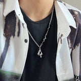 Ceekoo IRREGULAR PENDANT CHAIN NECKLACE