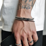 Ceekoo DOUBLE CHAIN BRACELET