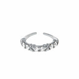 Ceekoo DIAMOND STUDDED RING