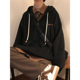 Nagawl Essential Retro Zip-up Hoodie