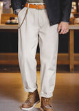 Ceekoo American Retro Casual Naples Gentleman Men's Trousers