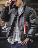 Ceekoo American Black Warrior Down White Duck Thickened Cold-Proof Men's Jacket