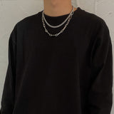 Ceekoo DOUBLE LAYER CHAIN NECKLACE