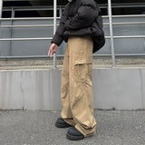 Ceekoo Multi Pocket Straight Pants