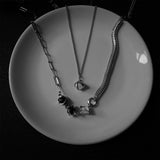 Ceekoo GHOST MULTI LAYER CHAIN NECKLACE