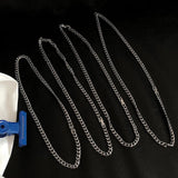 Ceekoo 6MM CHAIN CUBAN NECKLACE