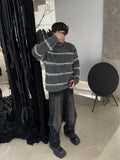 Ceekoo Fringed Knit Turtleneck Sweater