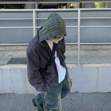 Ceekoo Plaid Hood Jacket