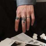 Ceekoo LONG SNAKE RING