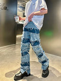 Ceekoo Street Wash Loose Straight Jeans