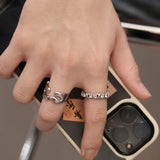 Ceekoo DIAMOND STUDDED RING