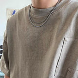 Ceekoo DOUBLE LAYER TENNIS CHAIN NECKLACE