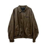 Ceekoo Vintage Leather Jacket