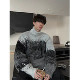 Ceekoo Mohair Gradient Sweater