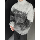 Ceekoo Mohair Gradient Sweater