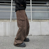 Ceekoo Multi Pocket Straight Pants