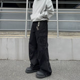 Ceekoo Multi Pocket Straight Pants