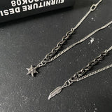 Ceekoo PENDANT TWO STYLE CHAIN NECKLACE