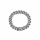 Ceekoo ANCIENT DARK SILVER CHAIN BRACELET