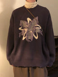 Ceekoo Tassel Flower Sweater