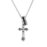 Ceekoo CROSS RING PENDANT NECKLACE