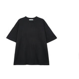 Ceekoo Oversized Round Neck Drape Short-sleeved T-shirt