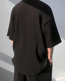 Ceekoo Pleated Basic T-Shirt